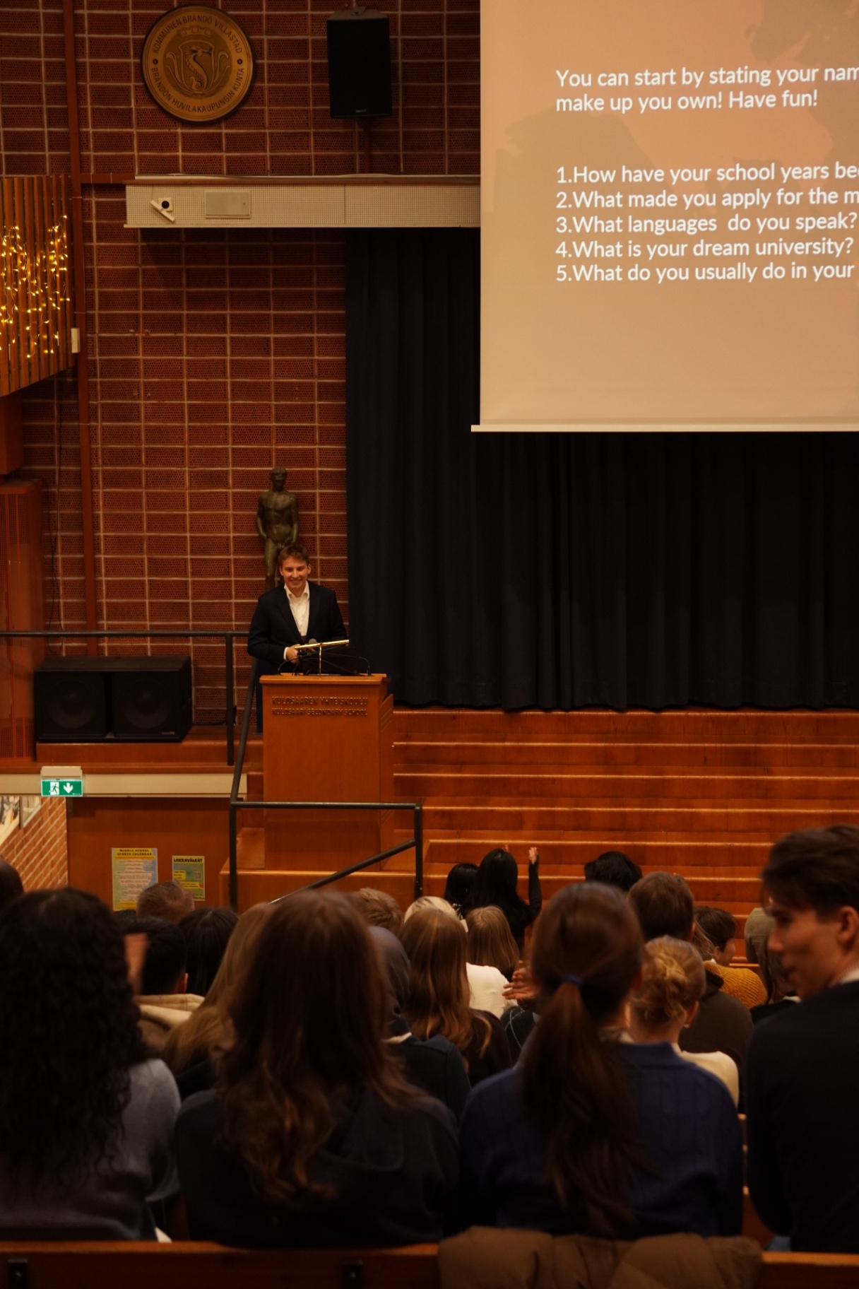 Opening plenary in the auditorium at HYMT 2026